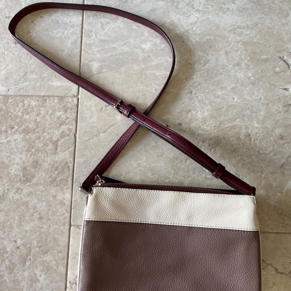 Kate Spade Colorblock Leather Triple Gusset Crossbody - Picture 2 of 7